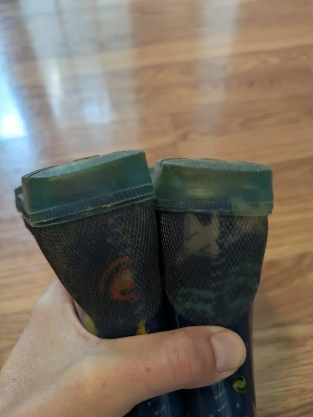 Kid Light Up Space Rain Boots